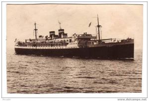paquebot EL GOLEA , carte photo ............. 150-78