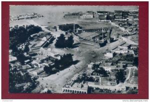 CPSM ALGERIE- TOUGGOURT - Vue Générale Aérienne - L´EGLISE - ALGERIA AFRICA AFRIQUE