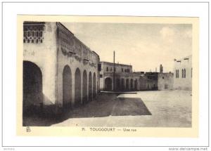 Algerie Touggourt, Une Rue (13-837)