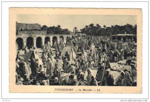 Algerie Touggourt, Le Marche (13-819)