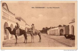 CARTE POSTALE ANCIENNE.  ALGERIE.  TOUGGOURT.