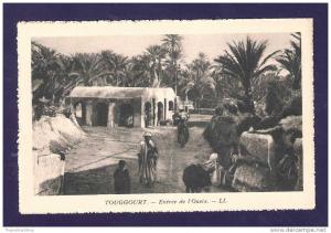 ^^ CPA ALGERIE ALGERIA TOUGGOURT ENTREE DE L´OASIS LL MORE CHEAP ALGERIA LISTED