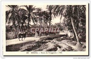 CPA Algerie Biskra Route de Touggourt Chameau Camel