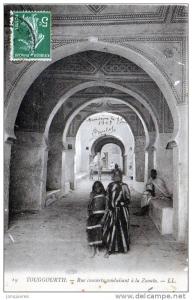 TOUGGOURT Rue couverte conduisant à la Zaoula.