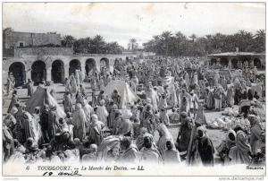 TOUGGOURT Le Marché des Dattes.