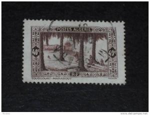 ALGERIE YT 110 OBLITERE - MARABOUT TOUGGOURT -
