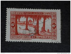 ALGERIE YT 106 OBLITERE - MARABOUT TOUGGOURT -