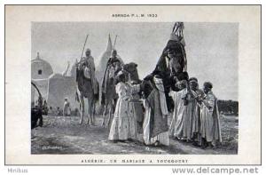 ALGERIE - Un mariage a TOUGGOURT.
