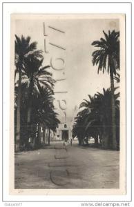 Touggourt (Algérie)  L´Hôtel Transatlantique en 1919 (animé).