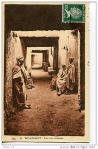 TOUGGOURT  -  UNE RUE COUVERTE