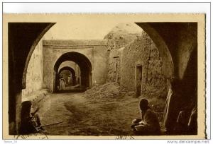 TOUGGOURT  -  LES PORTES DE LA ZAOUÏA DE TÉMACINE