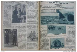 SCIENCES ET VOYAGES 1924 N°252THOMAS EDISON/USA SCULPTURE D'UNE MONTAGNE/TOUGGOURT-KONAKR Y/LOS ANGELES/CONGO BELGE/SEV