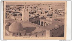 BR45186 Touggourt vue sur la ville indigene et la Gare    2 scans