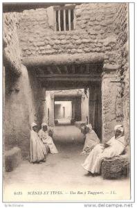 (MAROC) Une rue à Touggourt