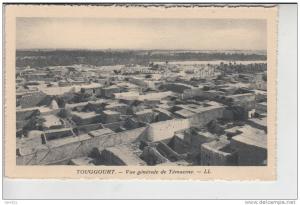 DZ - ALGERIEN, TOUGGOURT, Vue generale de Temacine