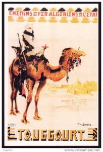 Chemins de Fer Algériens de l'Etat -Touggourt - R.J. IRRIERA 1930