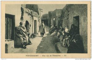 TOUGGOURT  -  UNE RUE DE TÉMACINE