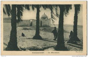 TOUGGOURT  -  UN MARABOUT