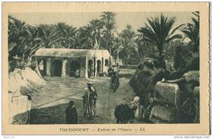TOUGGOURT  -  ENTRÉE DE L' OASIS