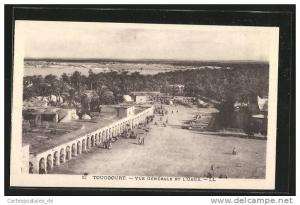 CPA Touggourt, Vue generale et l'Oasis