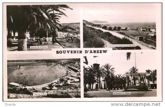 CARTE POSTALE D ARZEW - PLUSIEURS VUES