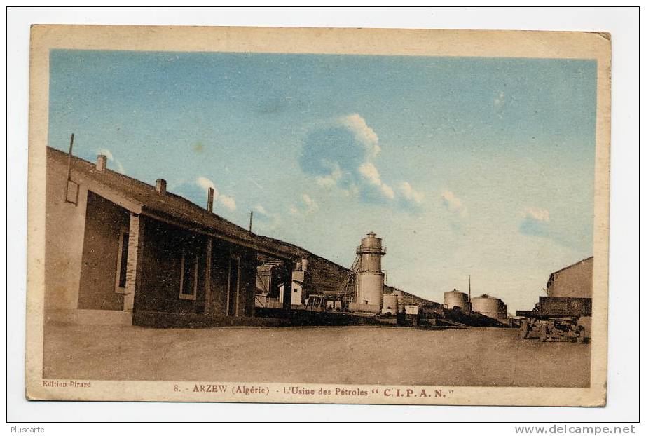 (X-Algérie-4) 8. Arzew. L'Usine des pétroles 
