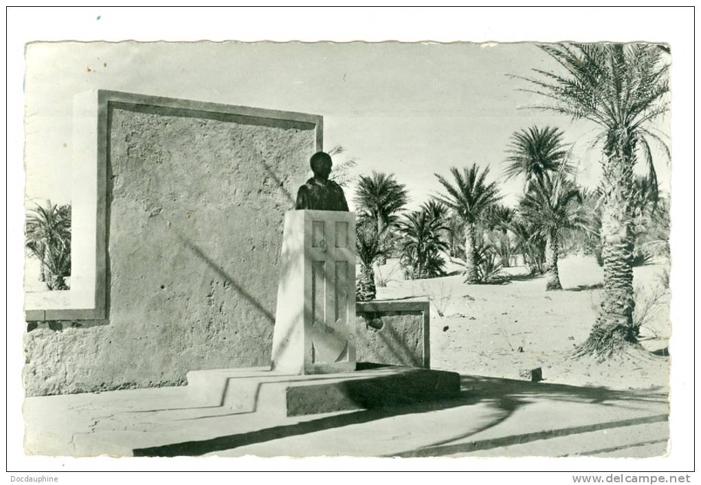 ALGERIE EL GOLEA buste du pere de foucault 1960 FM secteur postal 88