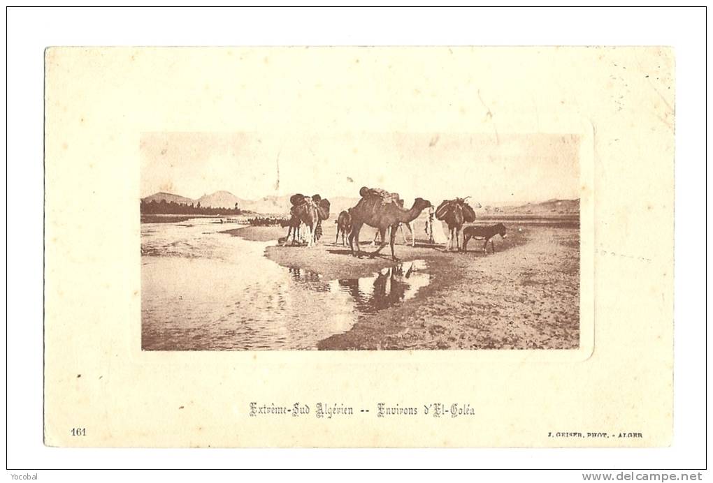 cp, Algérie, Extrême Sud Algérien, Environs d'El Goléa