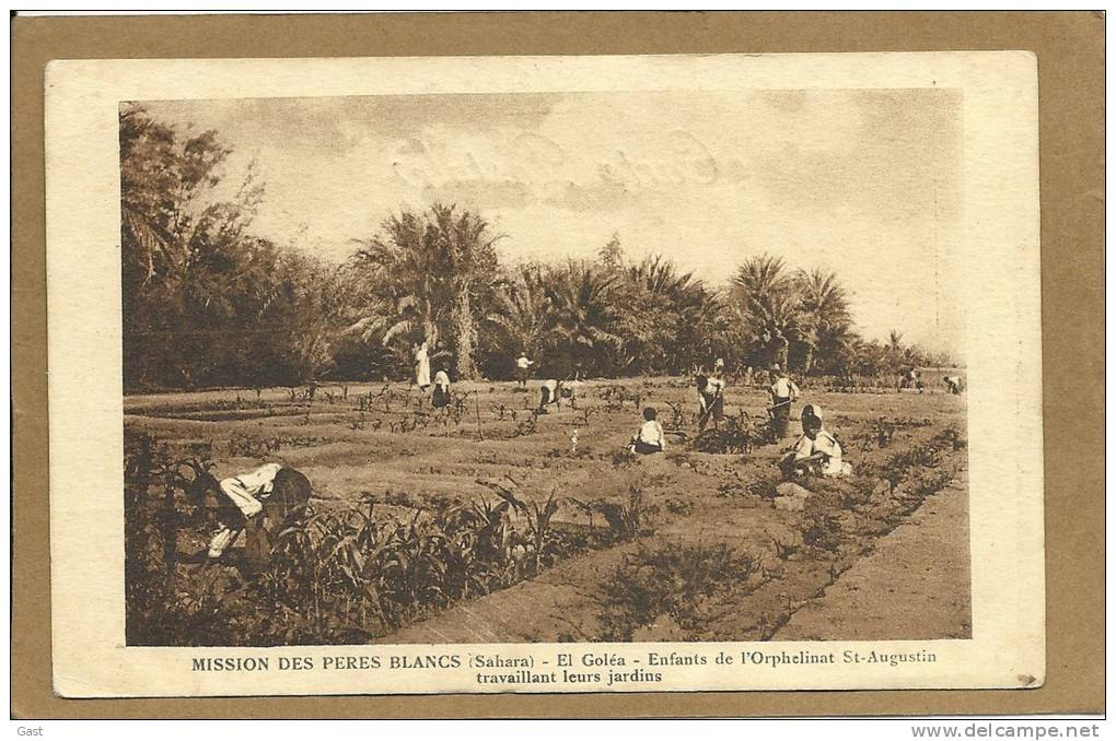 SAHARA   EL  GOLEA   ENFANTS  DE  L ORPHELINAT ..................