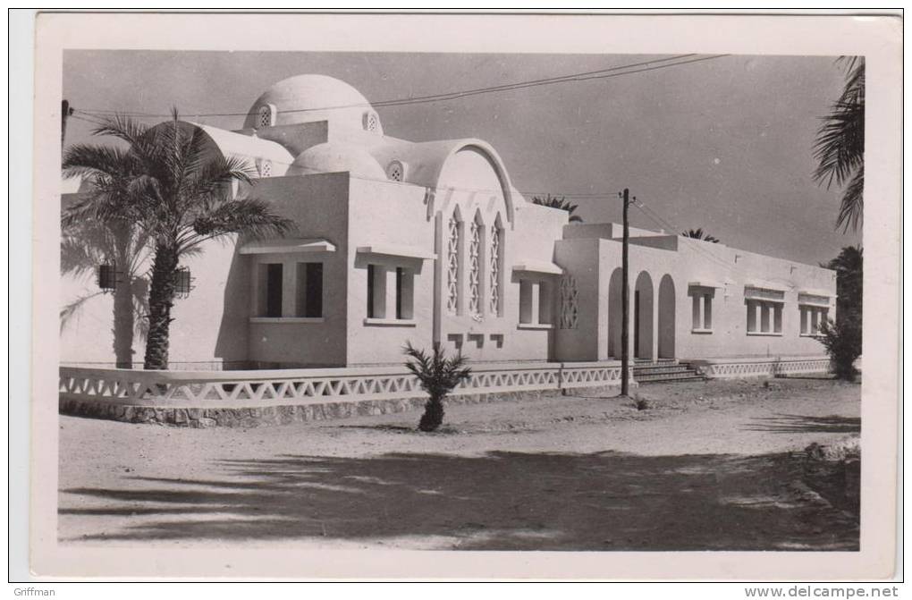 EL GOLEA ECOLE DE FILLES TISSAGE ET CLASSES CPSM 9X14 1954