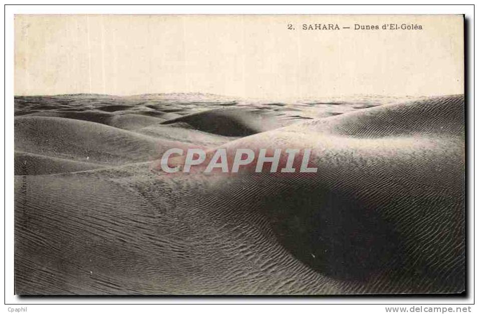 CPA Sahara Dunes d El Golea