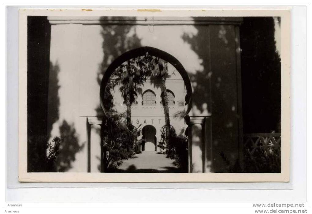 EL GOLEA   entree de l  hotel s. a. t. t.  ancien cercle des officiers