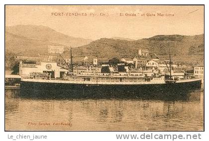66 PORT VENDRES - gare maritime, 