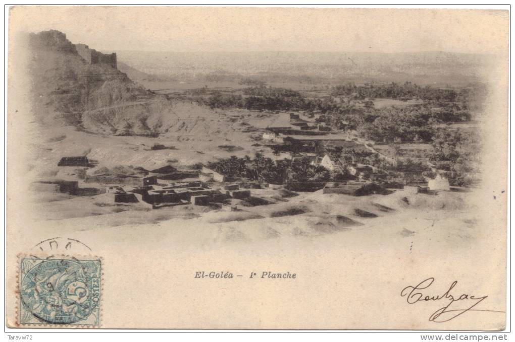 ALGERIE / EL-GOLEA 1 ERE PLANCHE