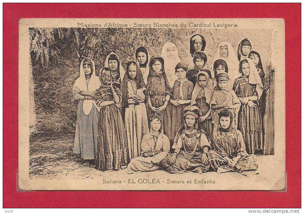 MISSIONS-CPA Soeurs Blanches du Cardinal Lavigerie, Sahara 