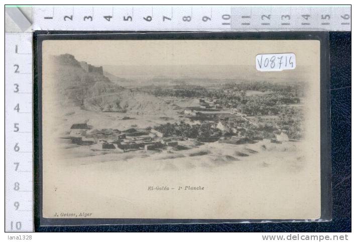 V08714 ALGERIA EL GOLEA PREMIERE PLANCHE
