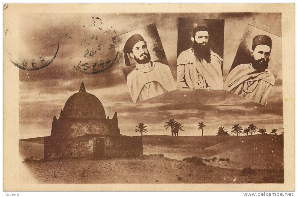 LES MARTYRS DU DESERT LES PERES BLANCS PAULMIER MONERET ET BOUCHAUD SE RENDANT A TOMBOUCTOU MASSACRES PRES D'EL-GOLEA