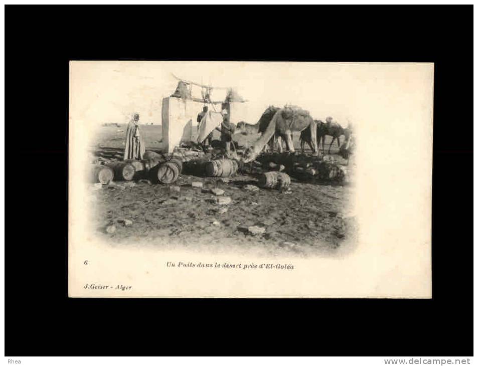 ALGERIE - EL-GOLEA - Un Puits dans le désert - 6