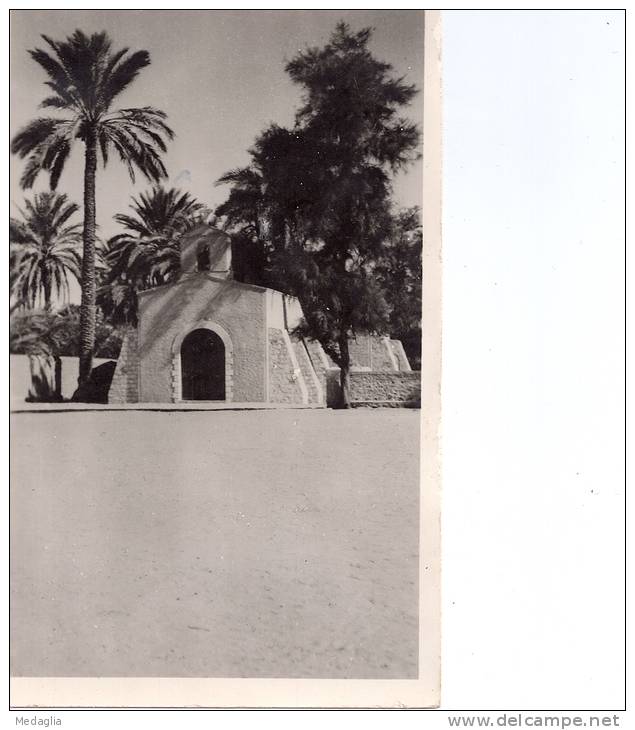 EL GOLEA - Façade de l´église, restaurée en 1948
