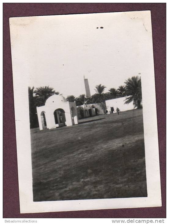 Belle photo ALGERIE 1932 - EL GOLEA - PLACE DU MARCHÉ