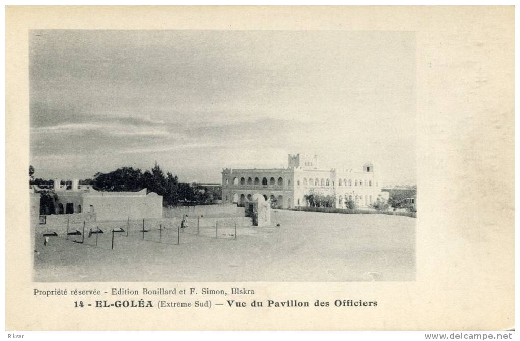 ALGERIE(EL GOLEA) MILITAIRE