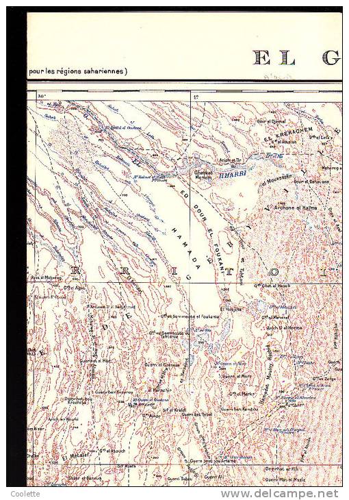 CARTE AFRIQUE AU  1/500 000 Eme Flle NH 31 NO, EL GOLEA ALGERIE