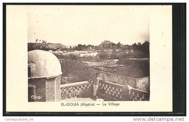 CPA El-Golea, Le Village