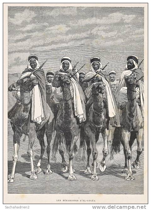 Algérie. Les Méharistes d´El-Goléa