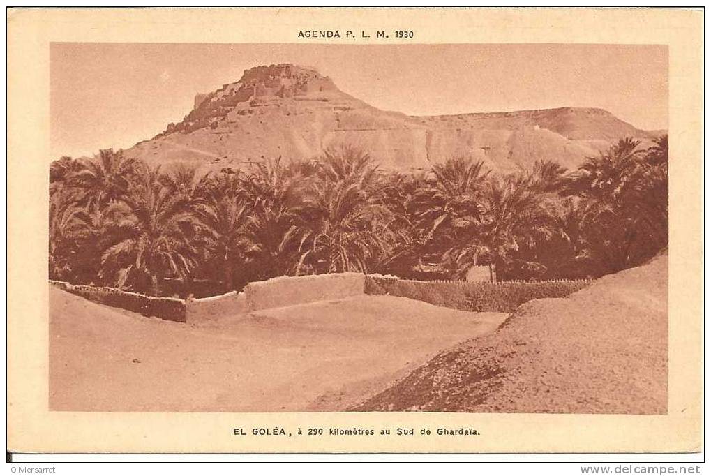 agenda plm 1930  el goléa