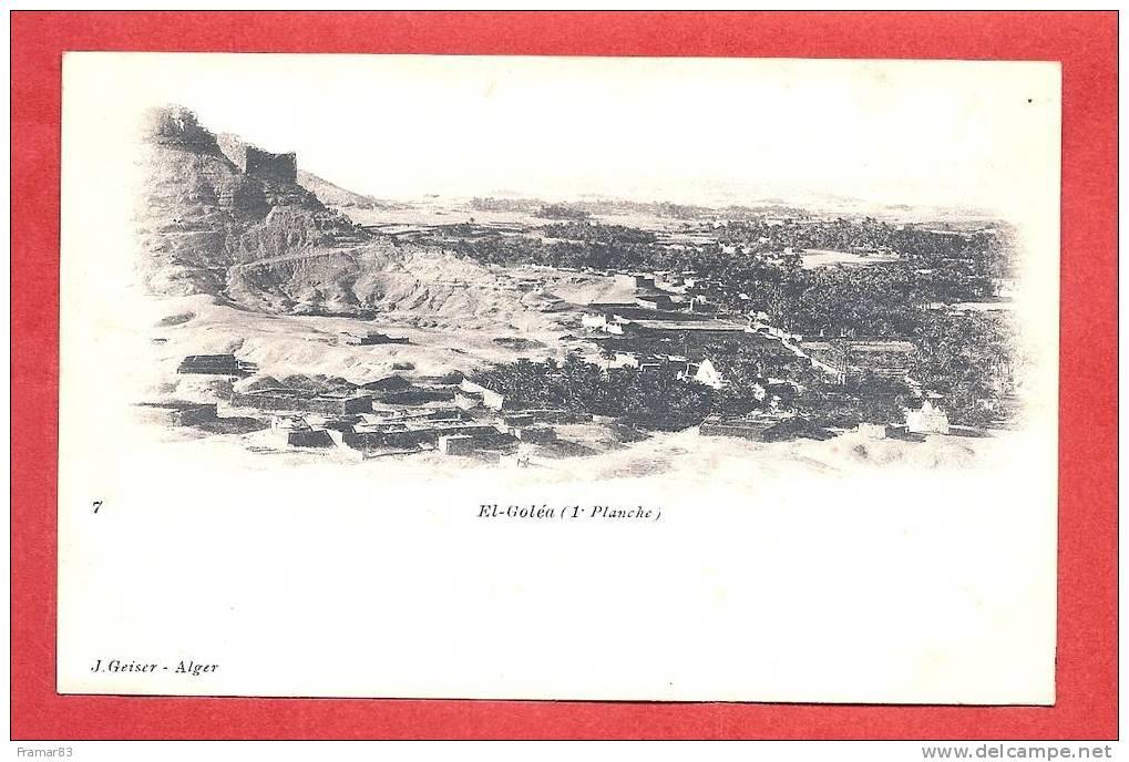 EL GOLEA - 1ere planche ( J. Geiser 7 )