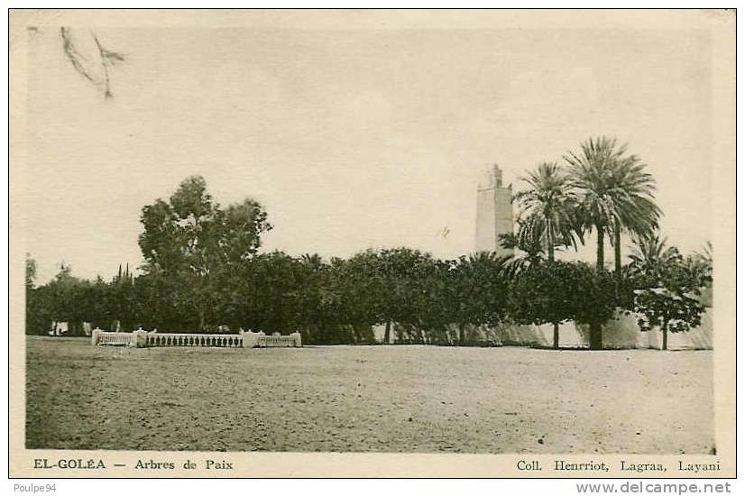 El Golea - Arbres de Paix - (13/6/1939)