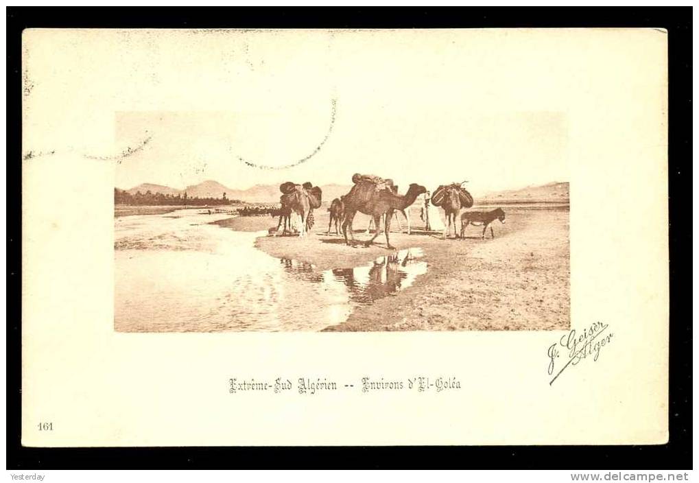 CPA 1908 ?? Extrême Sud Algérien - Environs d' El - Goléa