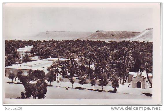 Vue du Minaret Eglise Saint François Xavier EL GOLEA  Algérie