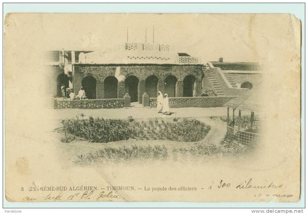 TIMIMOUN - La Popote des Officiers - animée - expéd ajoute 